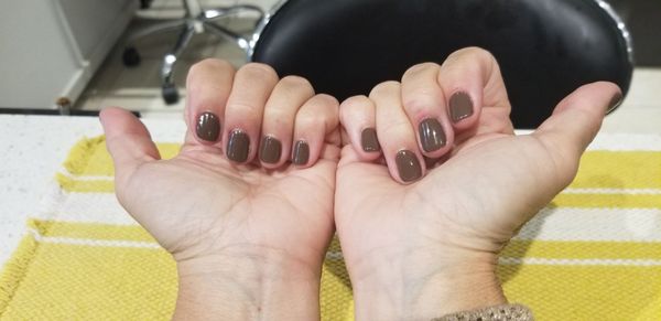 Gel manicure