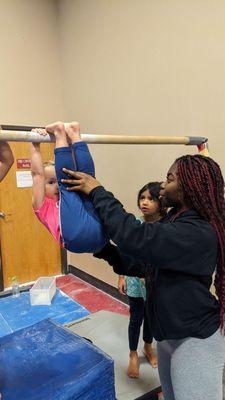 Gymnastics class at HCDG