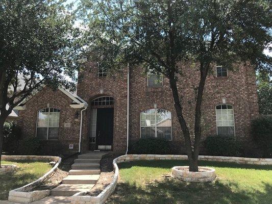 Hail claim roof job in The Colony, Texas