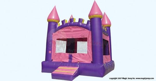 Pink Castle Bounce House