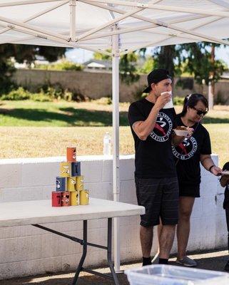 Bean bag toss