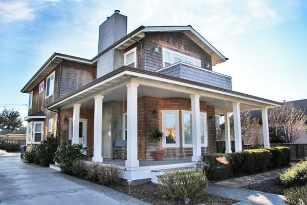 A custom home built by the builder for himself