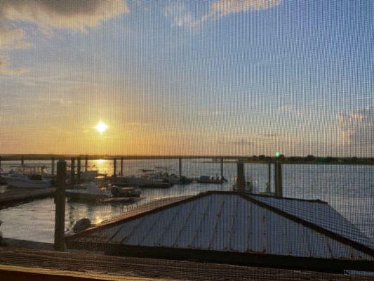 Sunset at the Boathouse