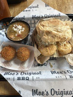 Fried Shrimp Moe Boy Sandwich