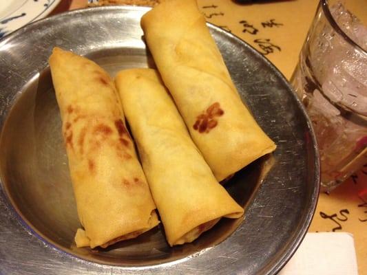 Shrimp spring rolls