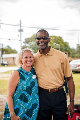 Mr. Paul Mackenzie, President of our Board of Directors.  Spring 2024 Food Truck Member Event.