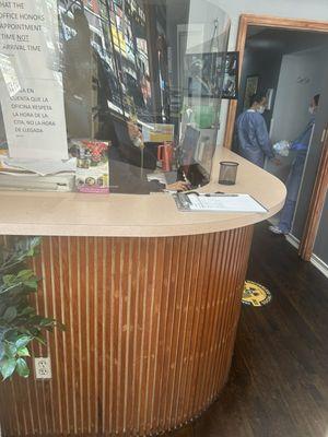 Front Desk.