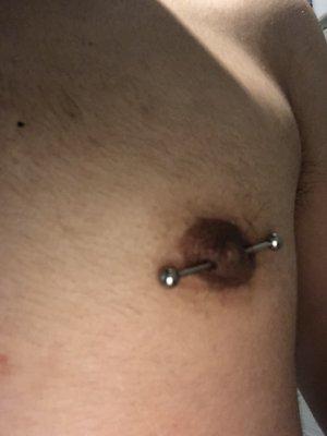 . Crooked piercing and rushing jobs. Wouldn't recommended.