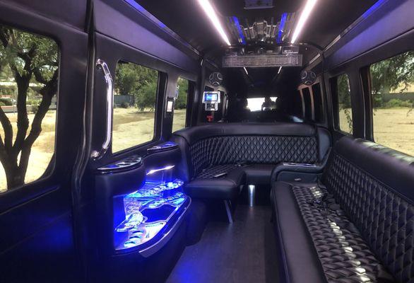 Inside sprinter