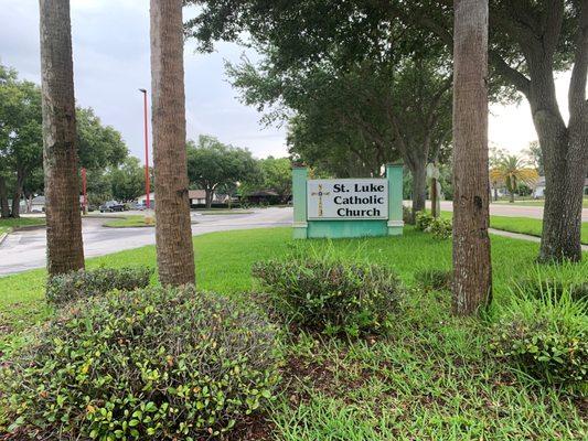 Sign from Alderman Road