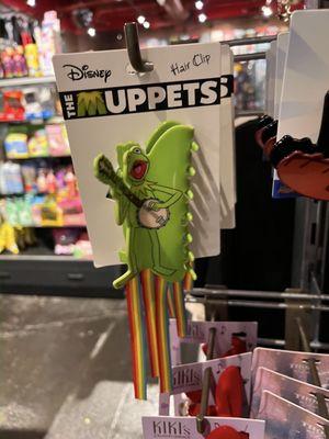 Kermit the Frog hair clip