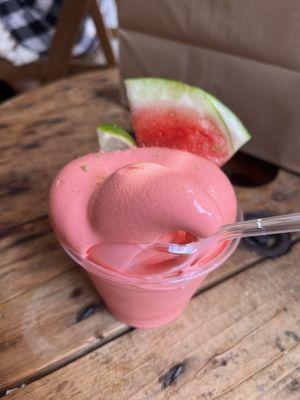 Watermelon soft serve