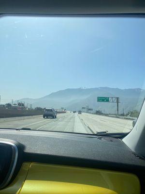 Passing through to get to Palm Springs