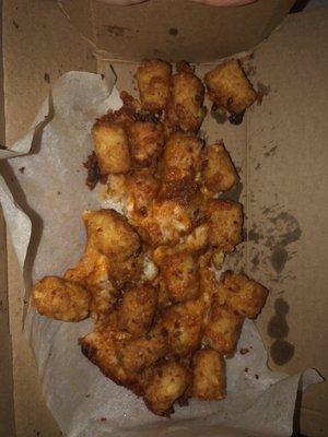 "Loaded bacon tater tots"