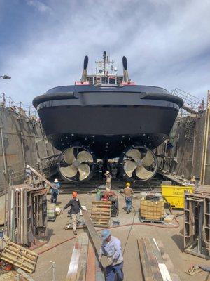 Ship Repair, Tugboat