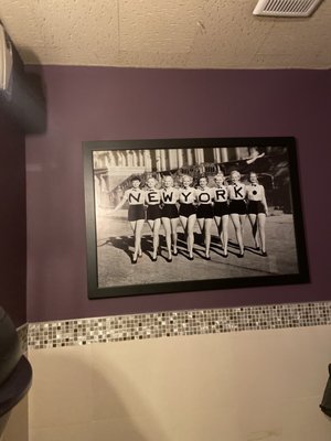 decor in the bathroom