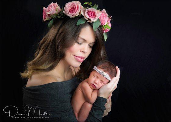 Mother and baby portraits are so special.