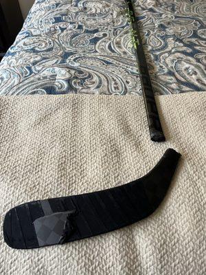 Two weeks usage by a 13 year old and this "highly durable" stick breaks and HockeyMonkey doesn't process exchange...