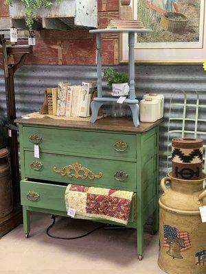 Beautiful vintage furniture.