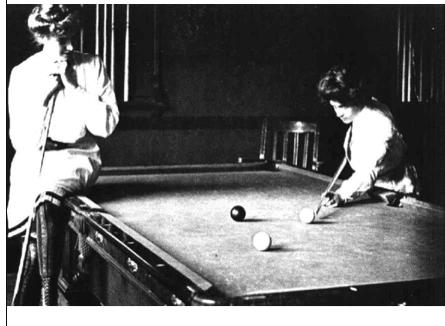 Pool Hall Babes          Circa  1905