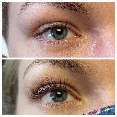 Lash lift & tint