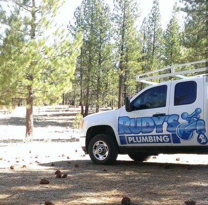 Cool shot of Rico Sr. & Jr. donating their time to the Boy Scouts of America! Rudy's Plumbing donated 4 new bathrooms # Holcomb Scout Ranch!