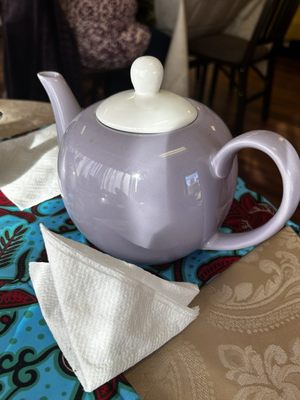 A type of tea pot they have.