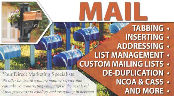 Direct Mailing Services