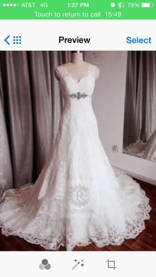 The dress I fell in love with!