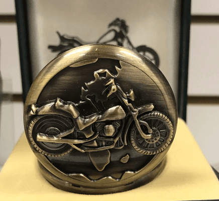 Motorcycle Pocket Watch