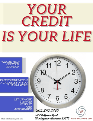 Tired of that low credit score? Let us help you!!