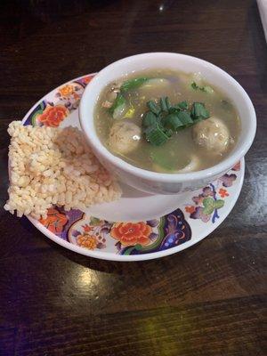 sizzling rice soup