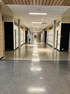 Hallways of odle middle school