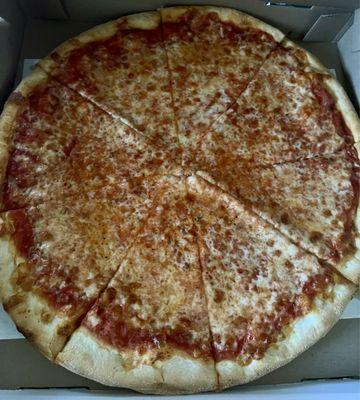 Large cheese pizza