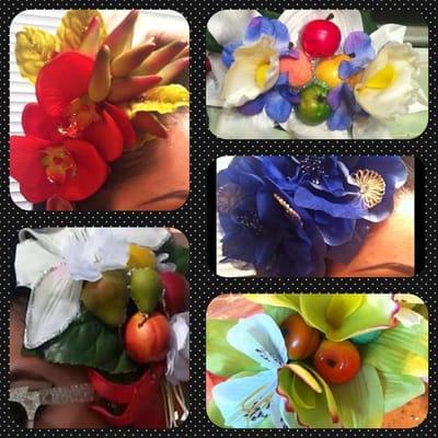 Exclusive hairflowers by NiCoCo Creations!