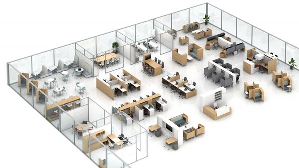 Office Floorplan Example 1