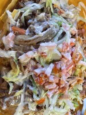 Delicious nachos los agaves!