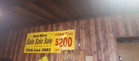 4 NEW TIRES at AGB for $200.00 limited to sizes, 13", 14" and 15". If you can beat these prices on NEW tires, please tell me where!