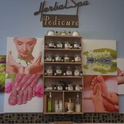 They say they are the only place that offers the herbal spa treatments here in Asheville! It was very nice!