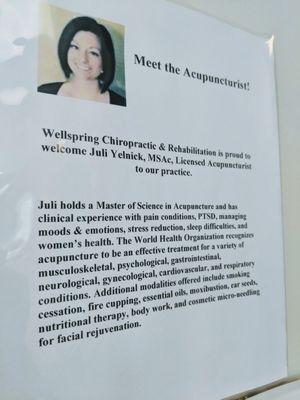 Acupuncturist