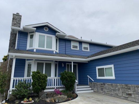 Recently competed in Pacifica #housepainting #painting #painternearme #homepainting