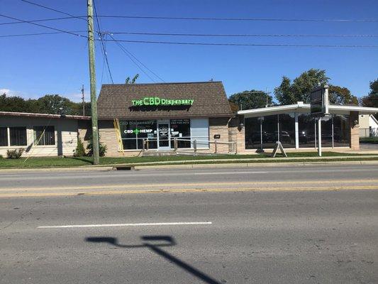 CBD Dispensary Sandusky front of building