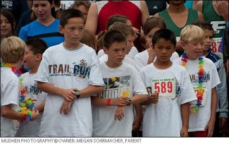 Kids doing 5K