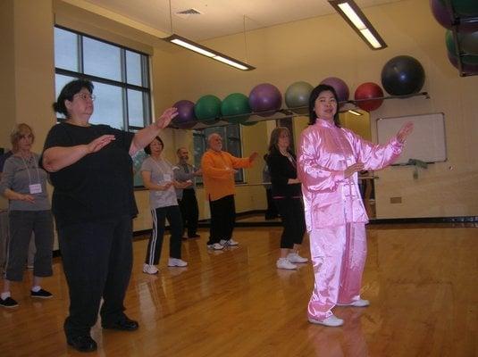 Sifu Angel Chen Fetyko teaching