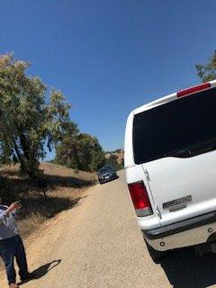 Photos taken of limo after E-S Limo driver hit my stopped car.