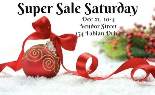 Saturday December 21st  10-4