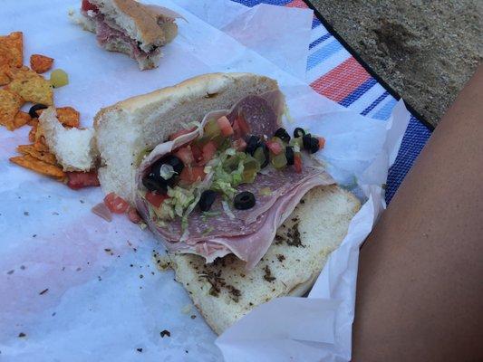 I wish my boars head Italian sub was made with love.. that's all.