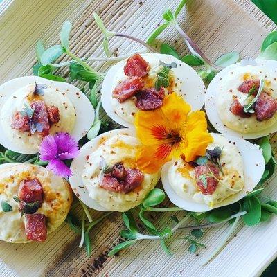 Creole Deviled Eggs