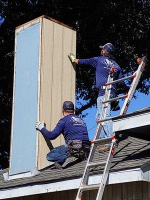 Chimney repair in Plano