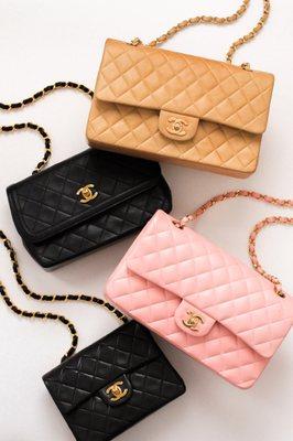 Vintage Chanel Classic Double Flap Bags